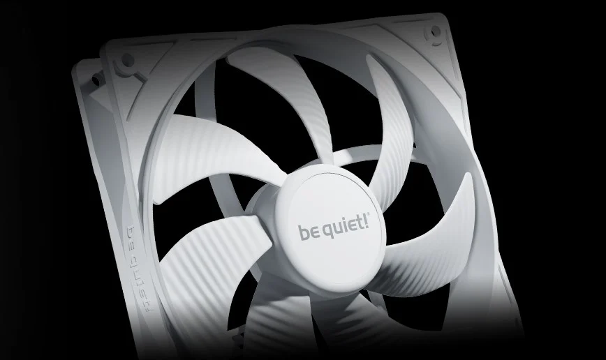 Лопасти вентилятора оптимизированы для интенсивного воздушного потока