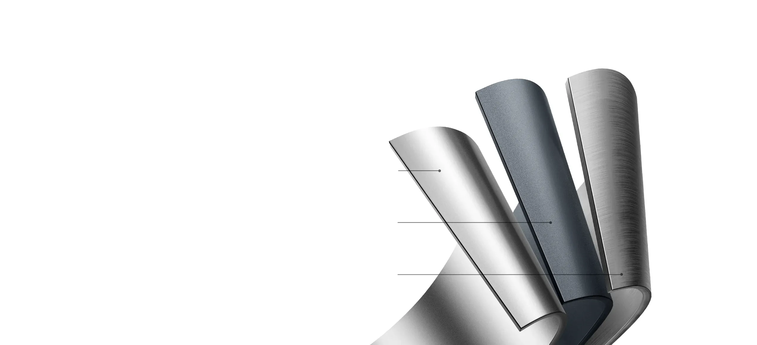 Простая и элегантная цветная сталь