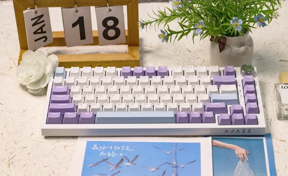 Кейкапы PBT в OEM-профиле и переключатели Ajazz Custom