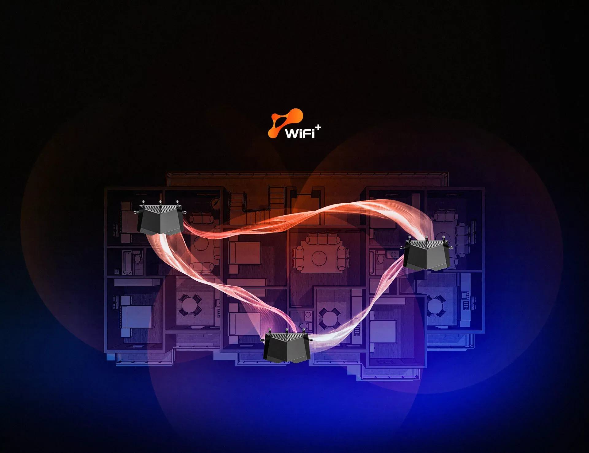 Сверхширокое покрытие с Wi-Fi+