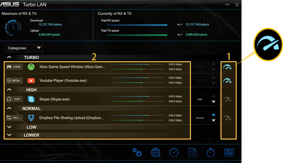 Программное обеспечение для оптимизации сети с возможностью настраиваемой приоритизации пакетов
