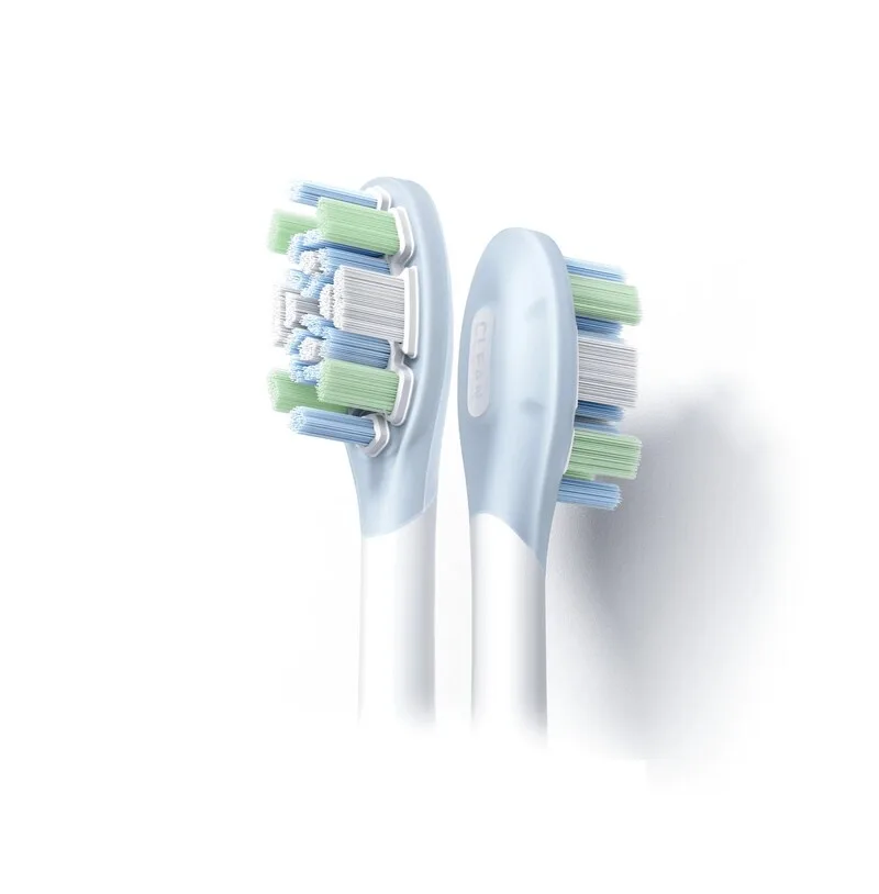 Новое поколение, амортизирующая чистящая головка без содержания меди* Отсутствие столкновений с зубами для комфортной чистки