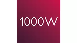 Мощность 1000 Вт для великолепных результатов