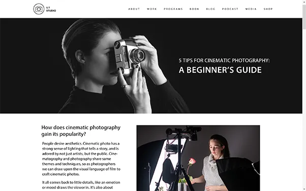 Прокрутка текста и статей