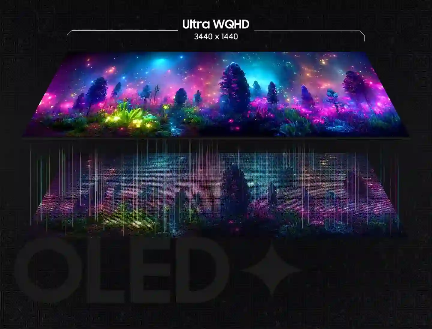 Детализированное OLED-изображение
