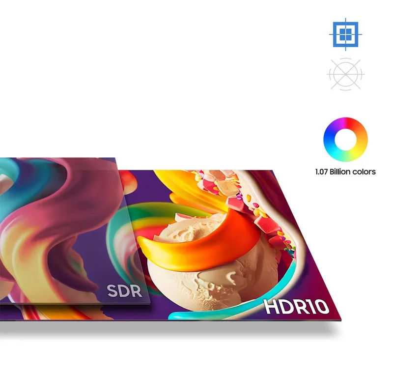 1,07 миллиарда оттенков с технологией HDR10