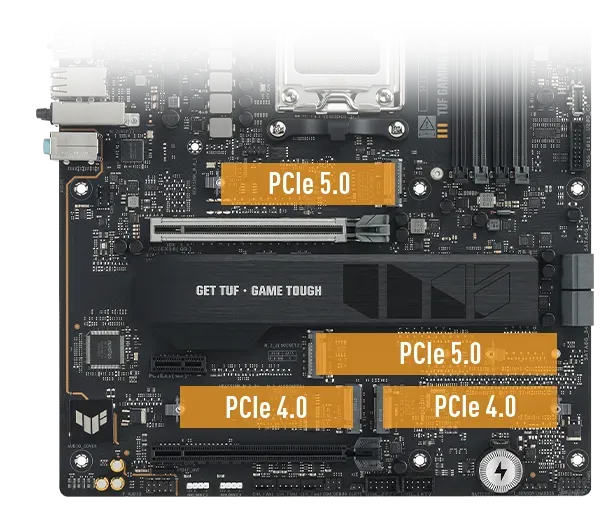 Поддержка M.2 PCIe 5.0