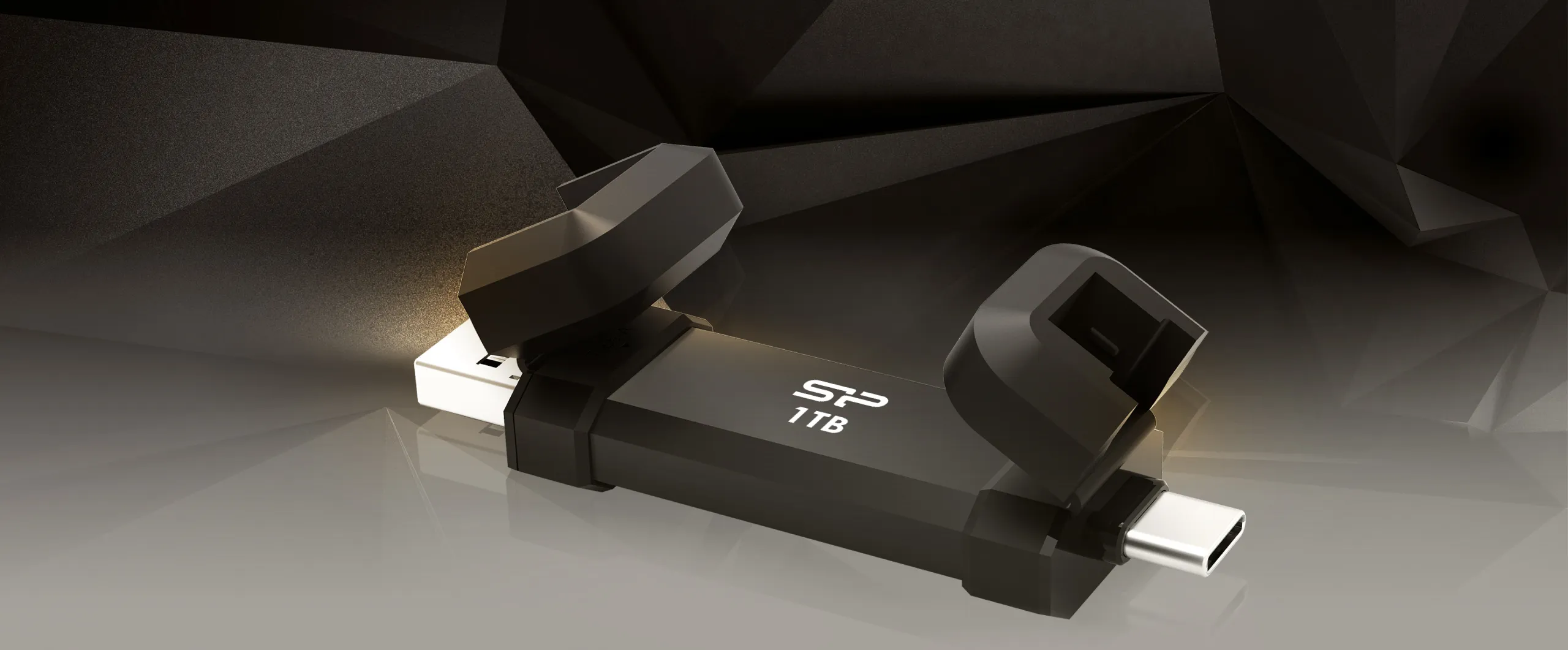 Гладкий матовый черный дизайн