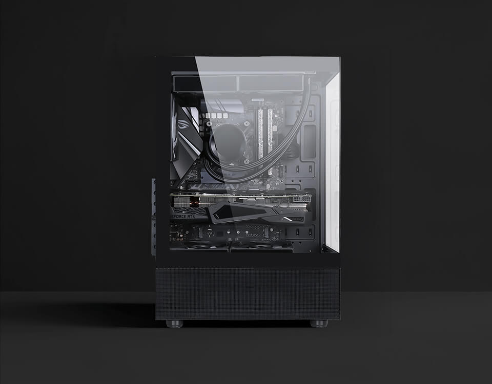 Боковые панели из закалённого стекла