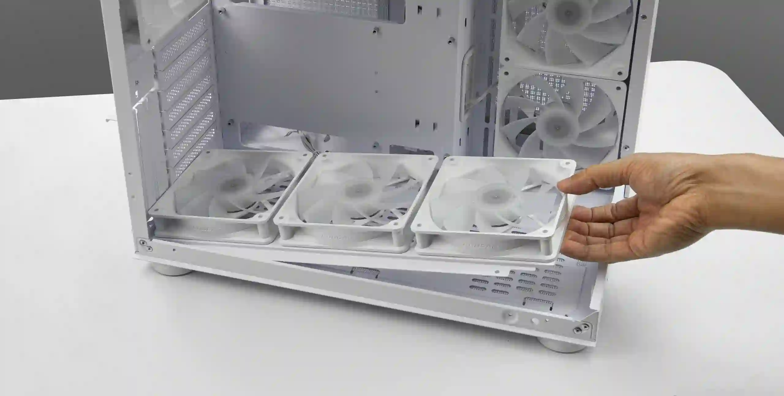 Простая установка вентилятора