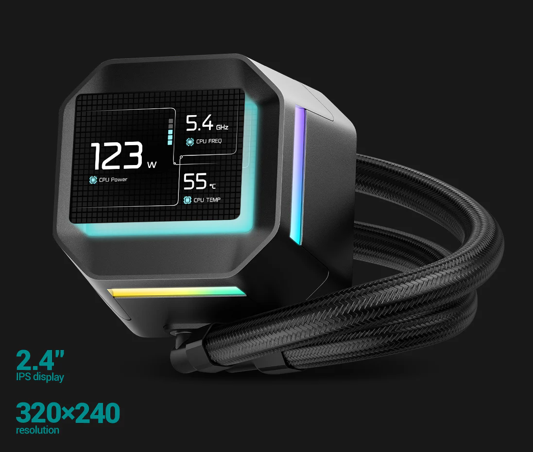 ИНФОРМАТИВНЫЙ И ЧЕТКИЙ ЖК-ДИСПЛЕЙ ДИАГОНАЛЬЮ 2,4 ДЮЙМА