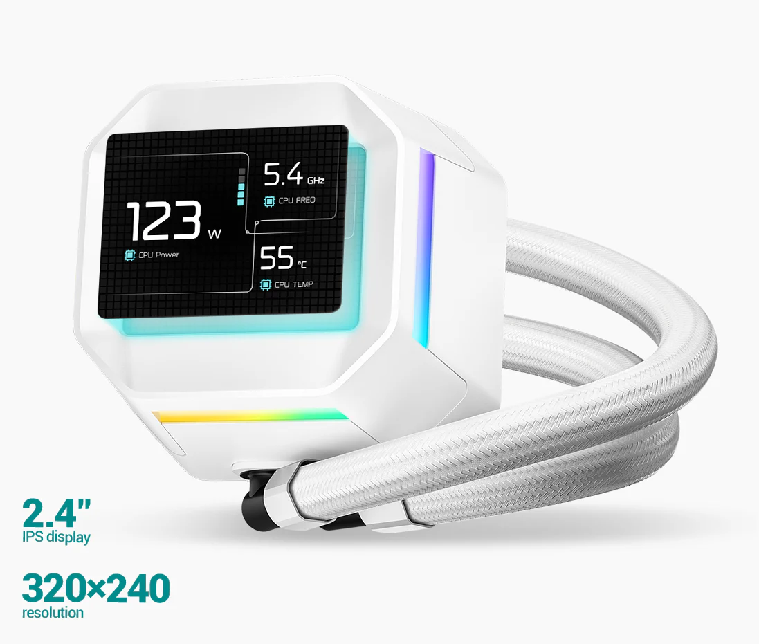 ИНФОРМАТИВНЫЙ И ЧЕТКИЙ ЖК-ДИСПЛЕЙ ДИАГОНАЛЬЮ 2,4 ДЮЙМА