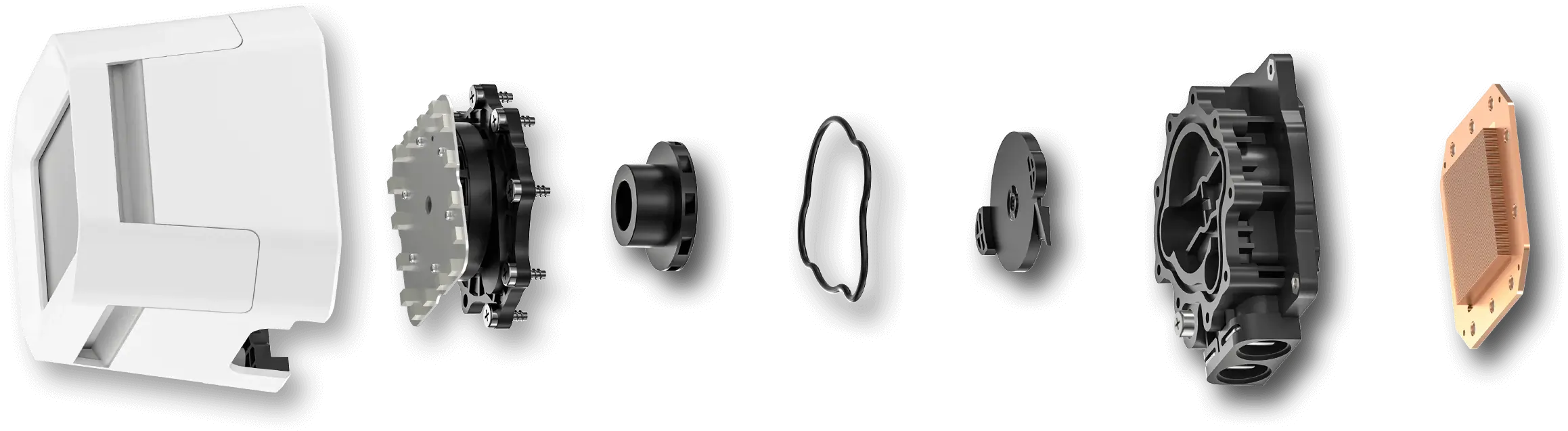 ВОДЯНАЯ ПОМПА 6-ГО ПОКОЛЕНИЯ С ПОДДЕРЖКОЙ ШИМ