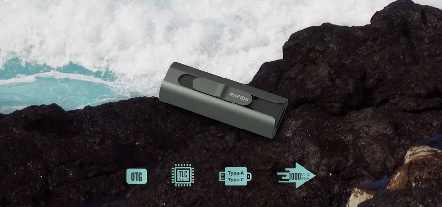 SSD-накопитель Rapids Pro Dual USB 3.2 Gen 2