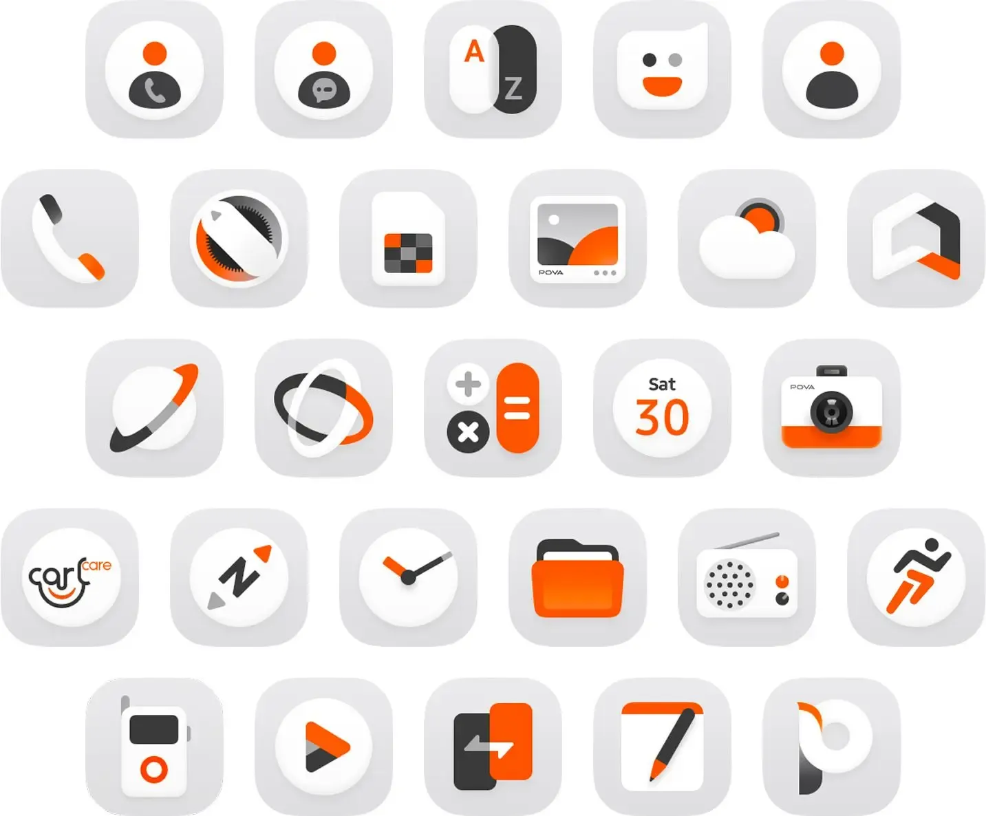 Новые иконки приложений