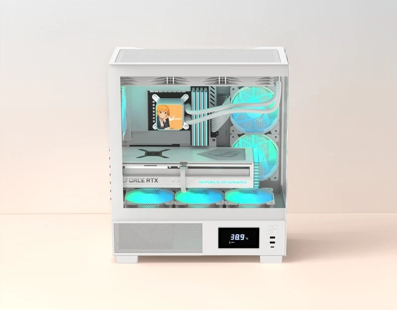 Просторный интерьер для высокопроизводительных компонентов