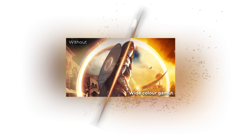 ШИРОКИЙ ЦВЕТОВОЙ ГАМУТ