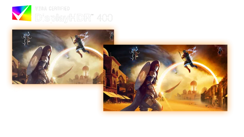 DisplayHDR™ 400, сертифицированный Vesa