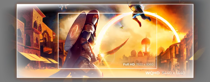 Широкое разрешение QHD (WQHD)