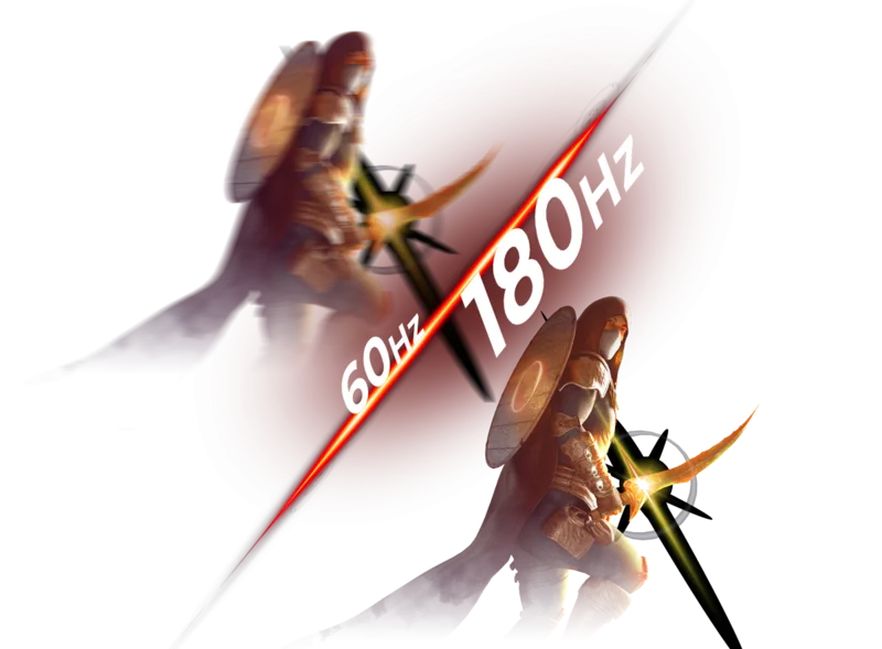 Частота обновления 180 Гц