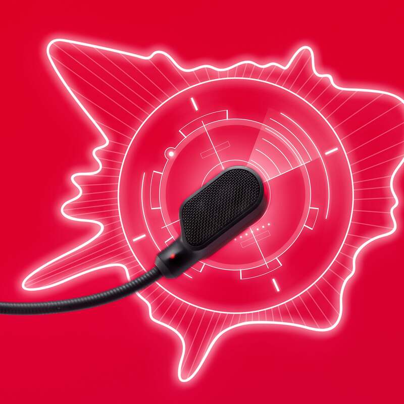 Модернизированный съемный микрофон с чистым звуком.