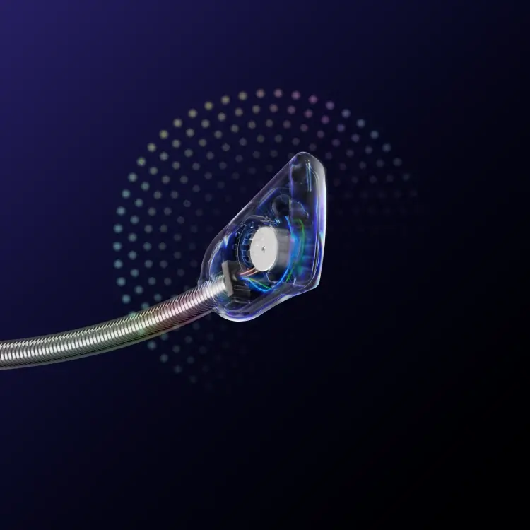 Микрофон с шумоподавлением на базе искусственного интеллекта