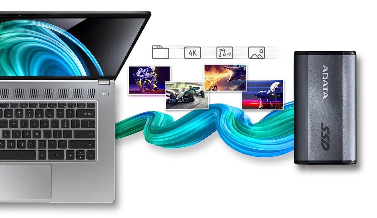 Высокая скорость до 2000 МБ/с