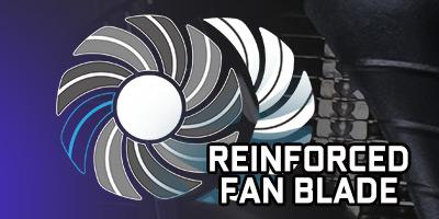 Усиленная лопасть вентилятора