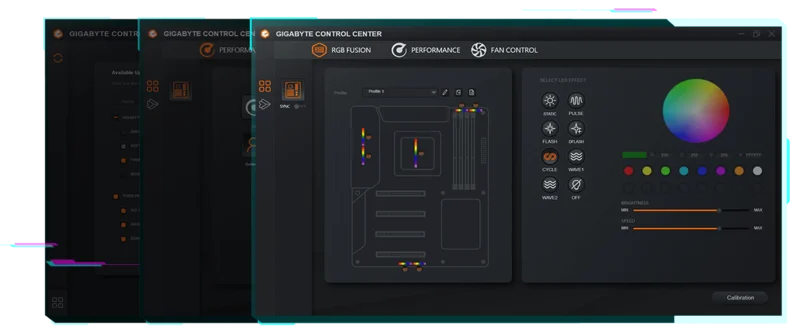 GIGABYTE CONTROL CENTER (GCC)
