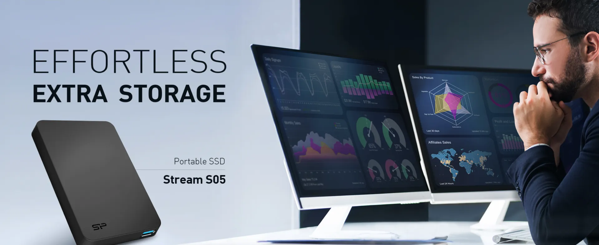 Портативный SSD Stream S05 USB 3.2 Gen 1