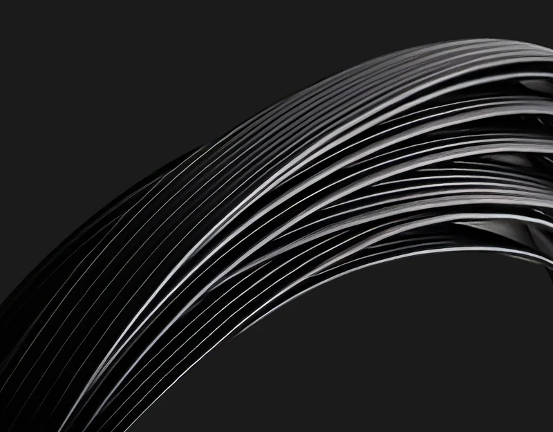 Плоские черные прямые кабели