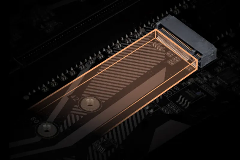 M.2-разъем для NVMe PCIe Gen3 x4 накопителей