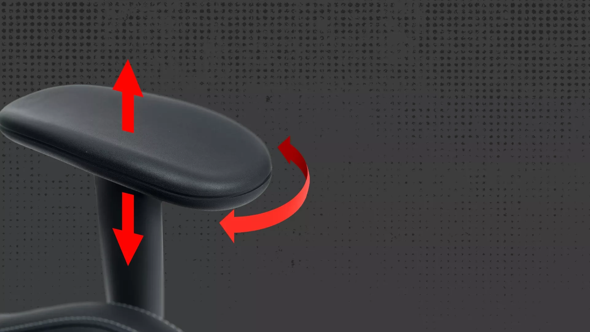 2D регулируемый подлокотник