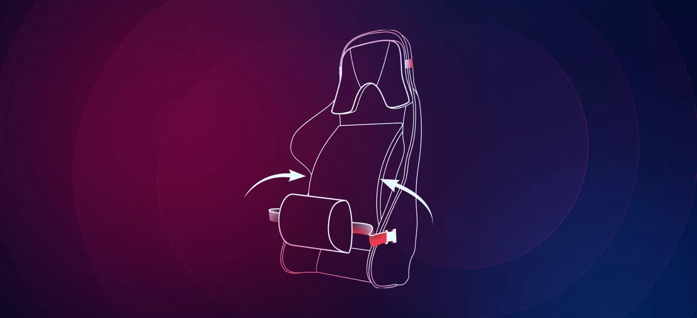 Подушки для поддержки шеи и поясницы