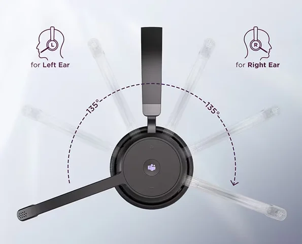 Двусторонний микрофон-стрела