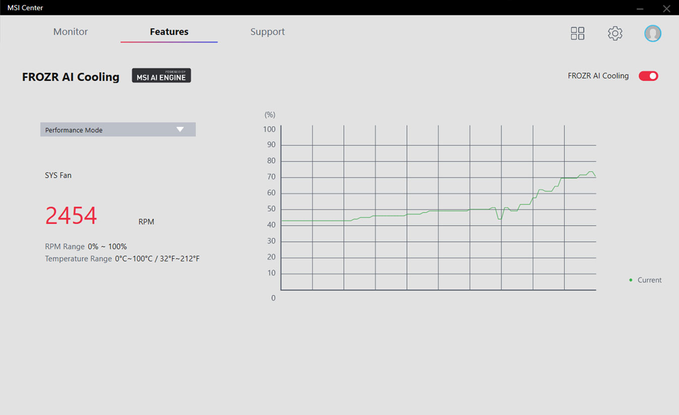 Охлаждение FROZR AI