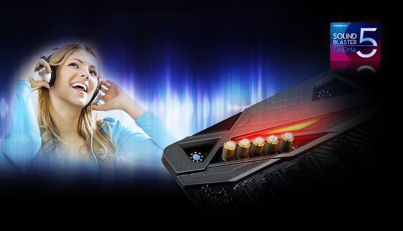Звук CREATIVE SOUND BLASTER™ CINEMA5
