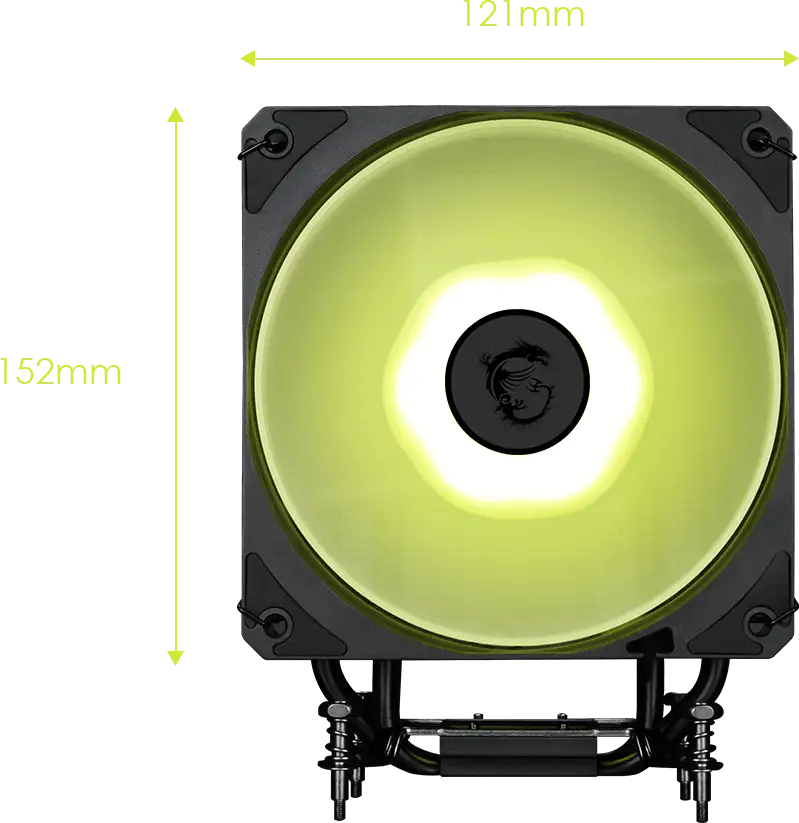 Компактный дизайн, мощное охлаждение