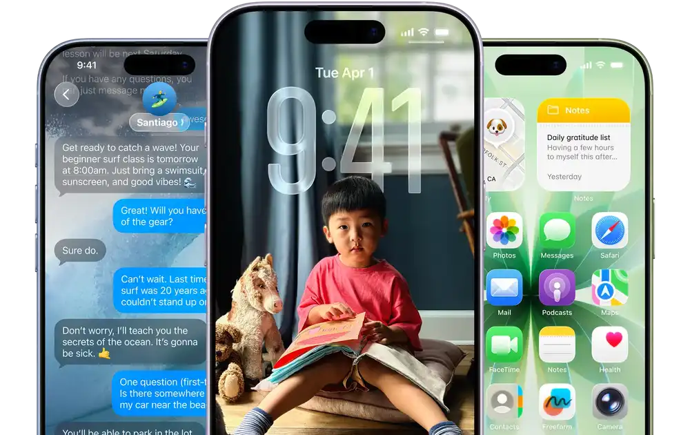 iOS 26. Новый облик. Ещё больше волшебства.