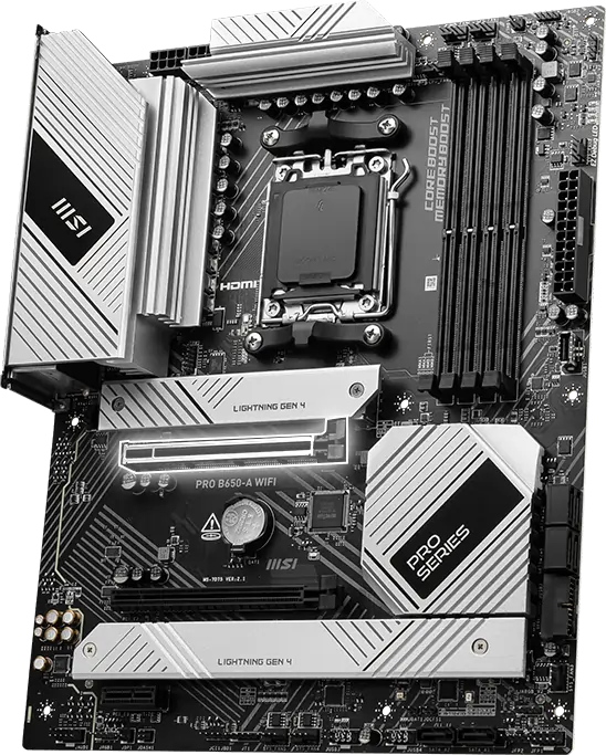 СЛОТЫ LIGHTNING GEN4 PCIE С УСИЛЕНИЕМ STEEL ARMOR