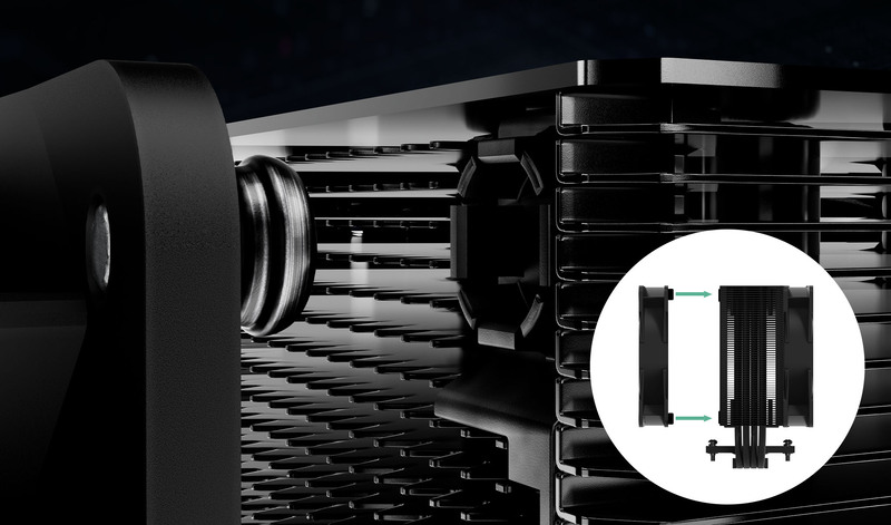 Улучшенное крепление вентилятора