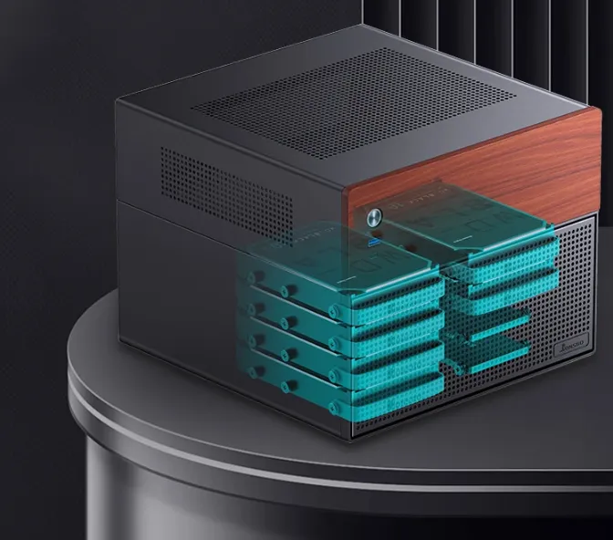 Мини-шасси NAS с отсеком для 8 приводов