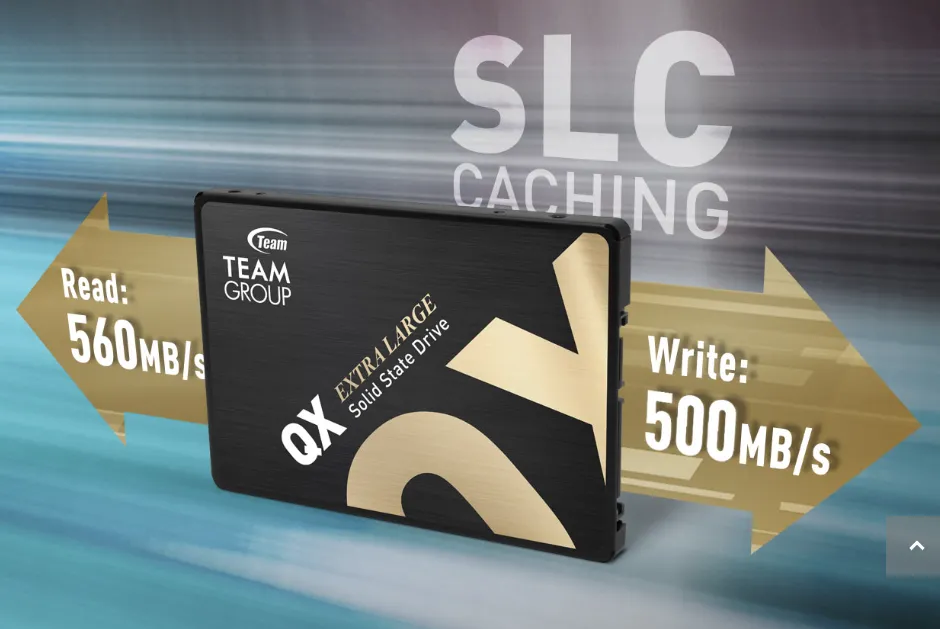 Поддерживает мощную производительность кэша SLC