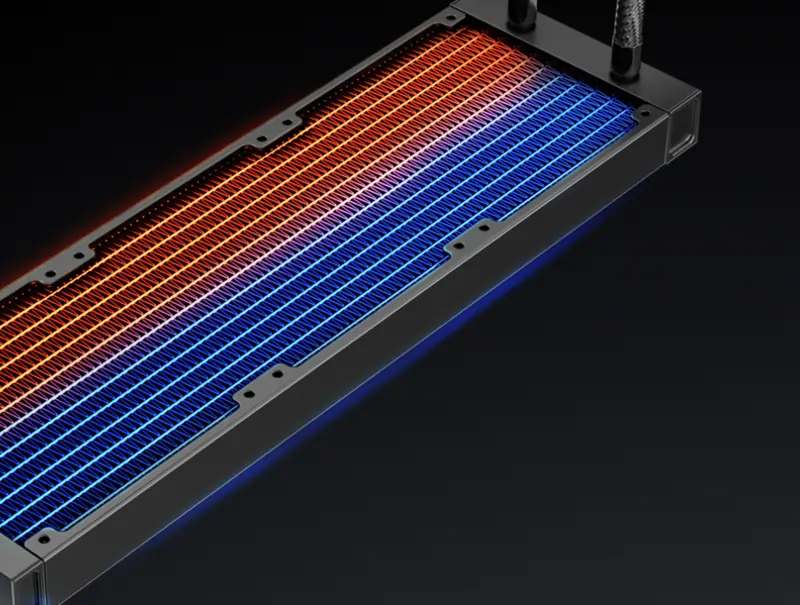 Эффективный ребристый радиатор высокой плотности Ребра Радиатора