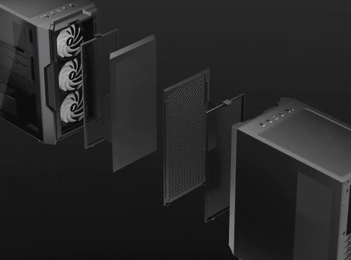 T7/T7-P - это ATX с превосходными возможностями охлаждения.