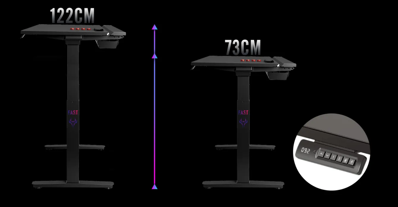 Регулировка высоты в режиме реального времени с помощью памяти предустановок