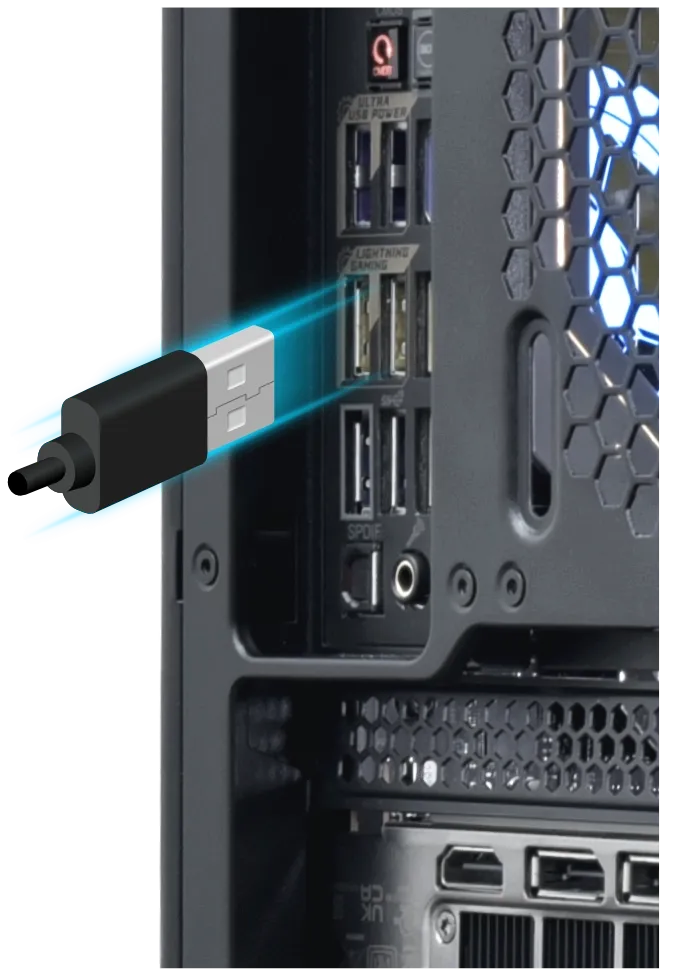 Питание от USB, графический процессор не требуется