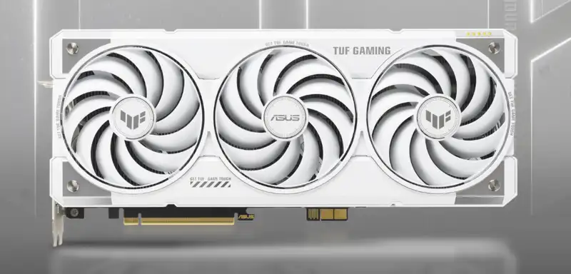 ASUS TUF Gaming GeForce RTXTM 5070 Ti BTF White Edition