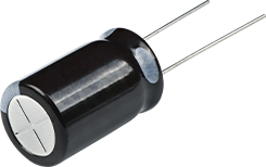 Прочный конденсатор большой емкости, выдерживающий температуру до 105°C.