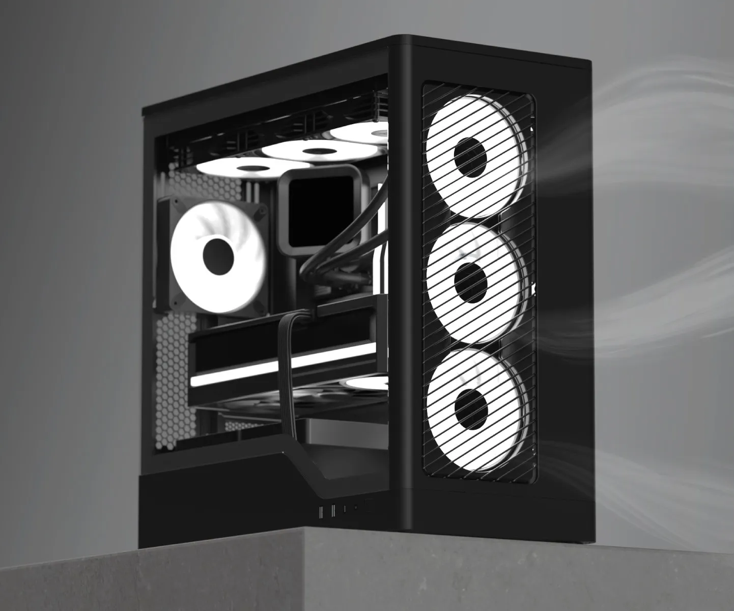 Металлическая передняя панель с высокой воздухопроницаемостью